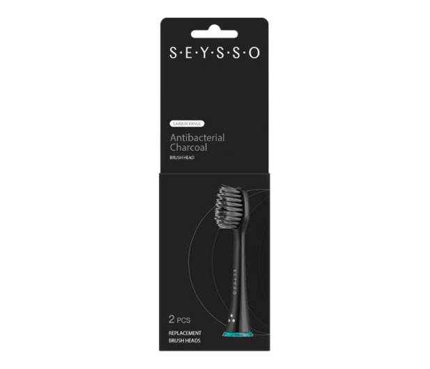 Seysso Końcówki do szczoteczki Carbon Antibacterial 2 szt. - 1226039 - zdjęcie 3